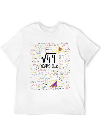 Math Equations 49th Birthday T-Shirt