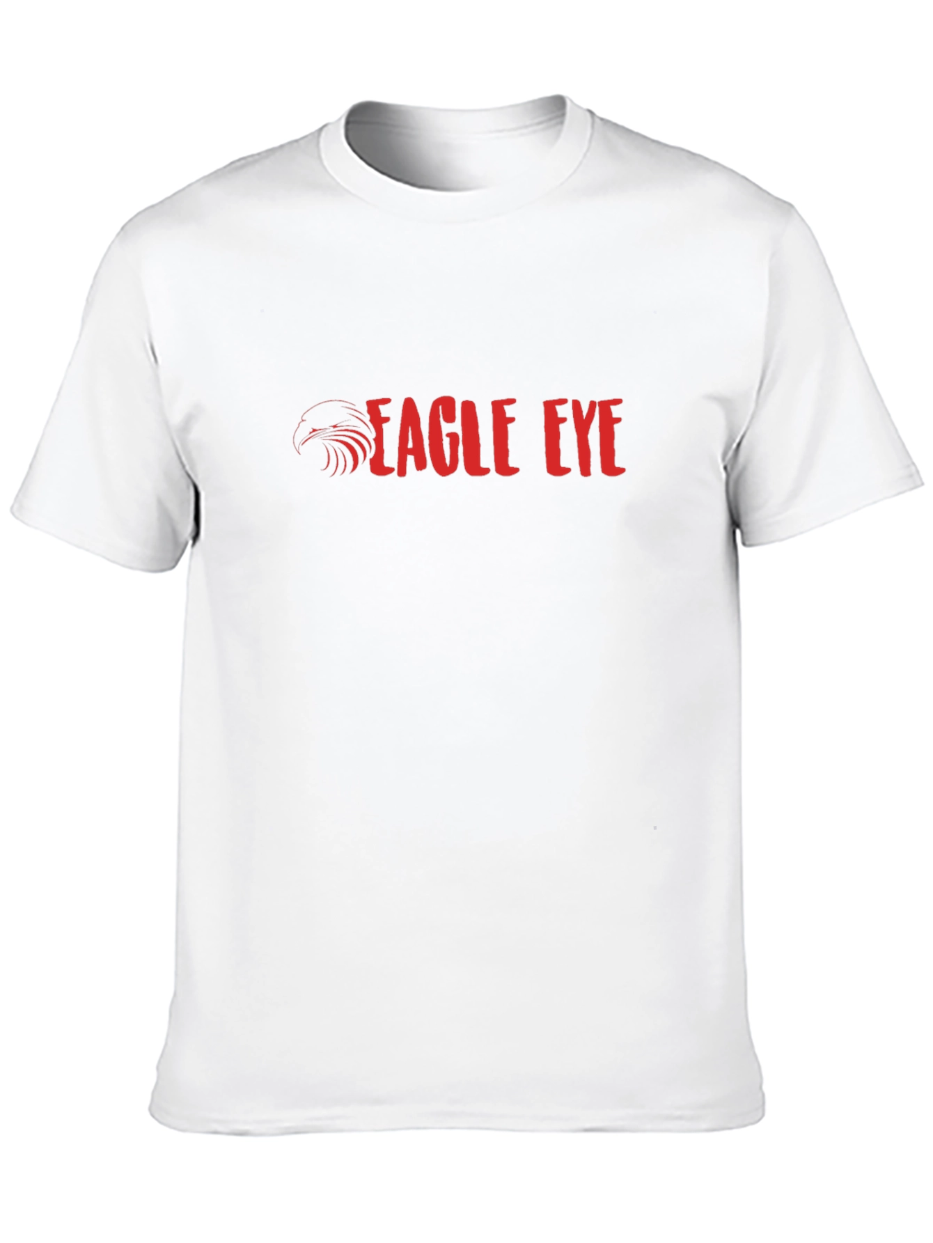 Eagle Eye Graphic Print Black T-Shirt