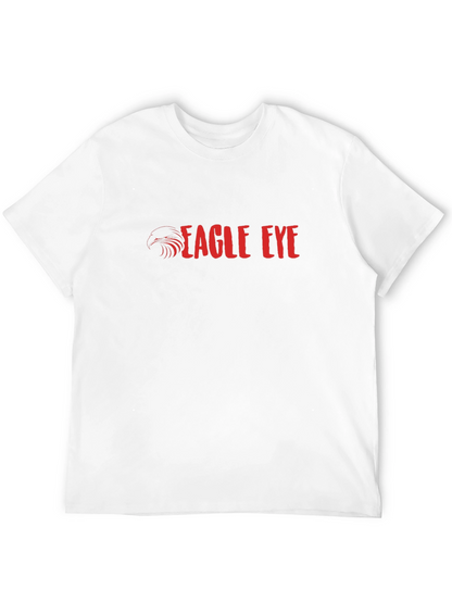 Eagle Eye Graphic Print Black T-Shirt