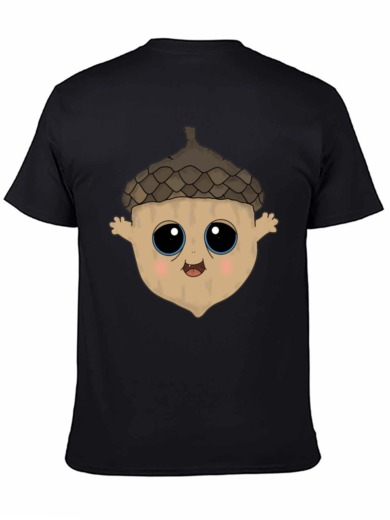 Cute Acorn Cartoon Graphic T-Shirt