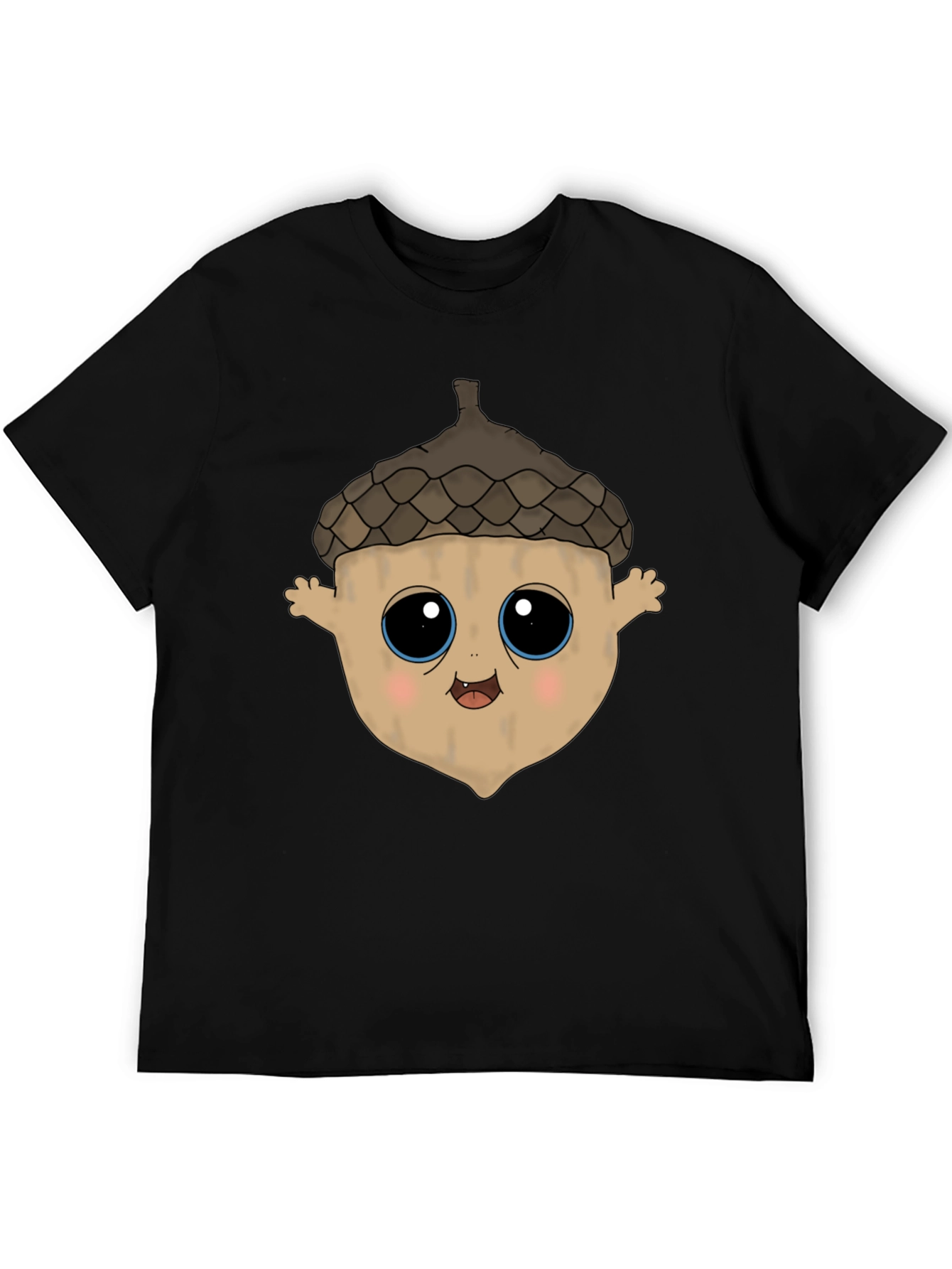 Cute Acorn Cartoon Graphic T-Shirt