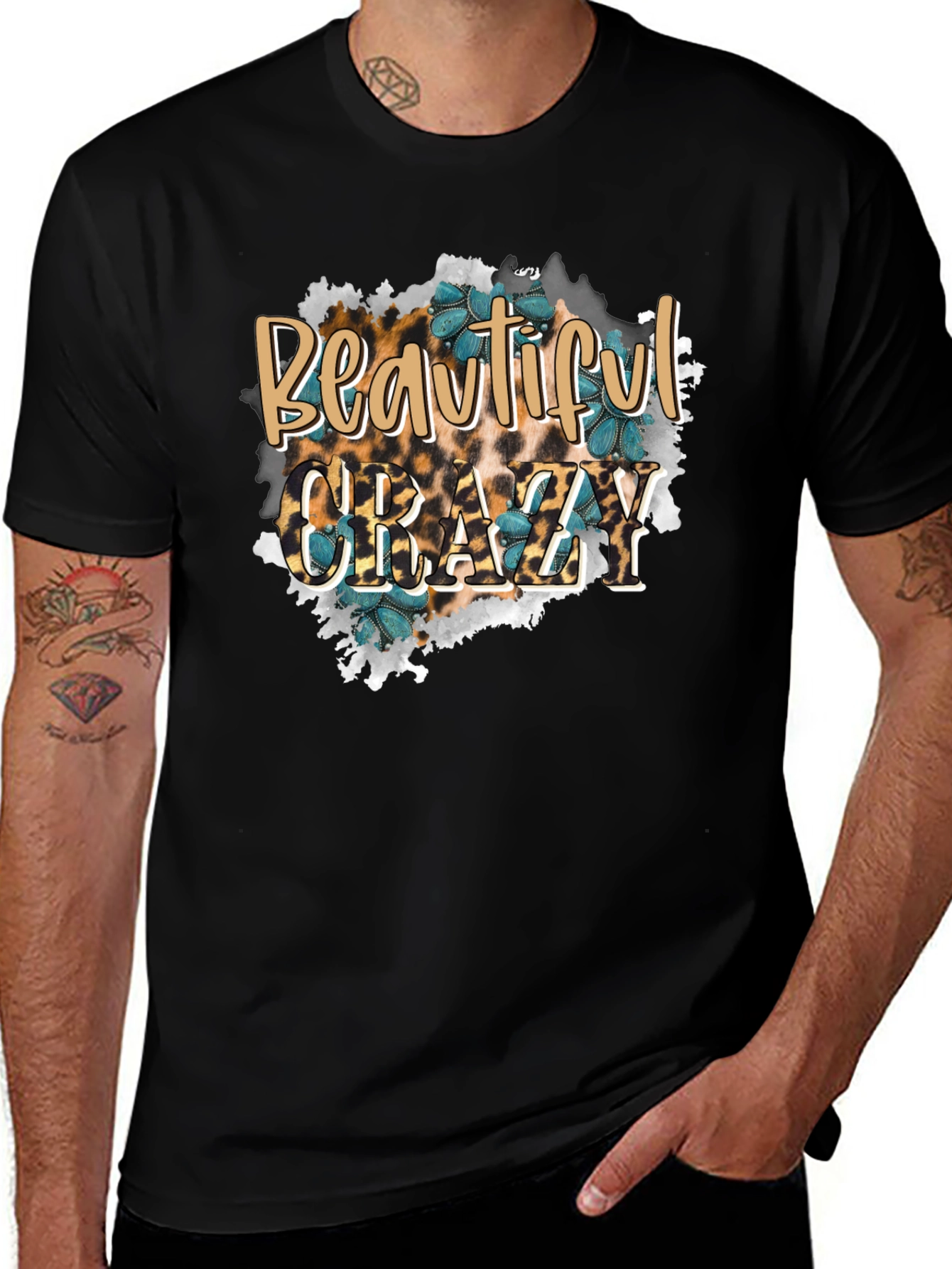Beautiful Crazy Graphic T-Shirt