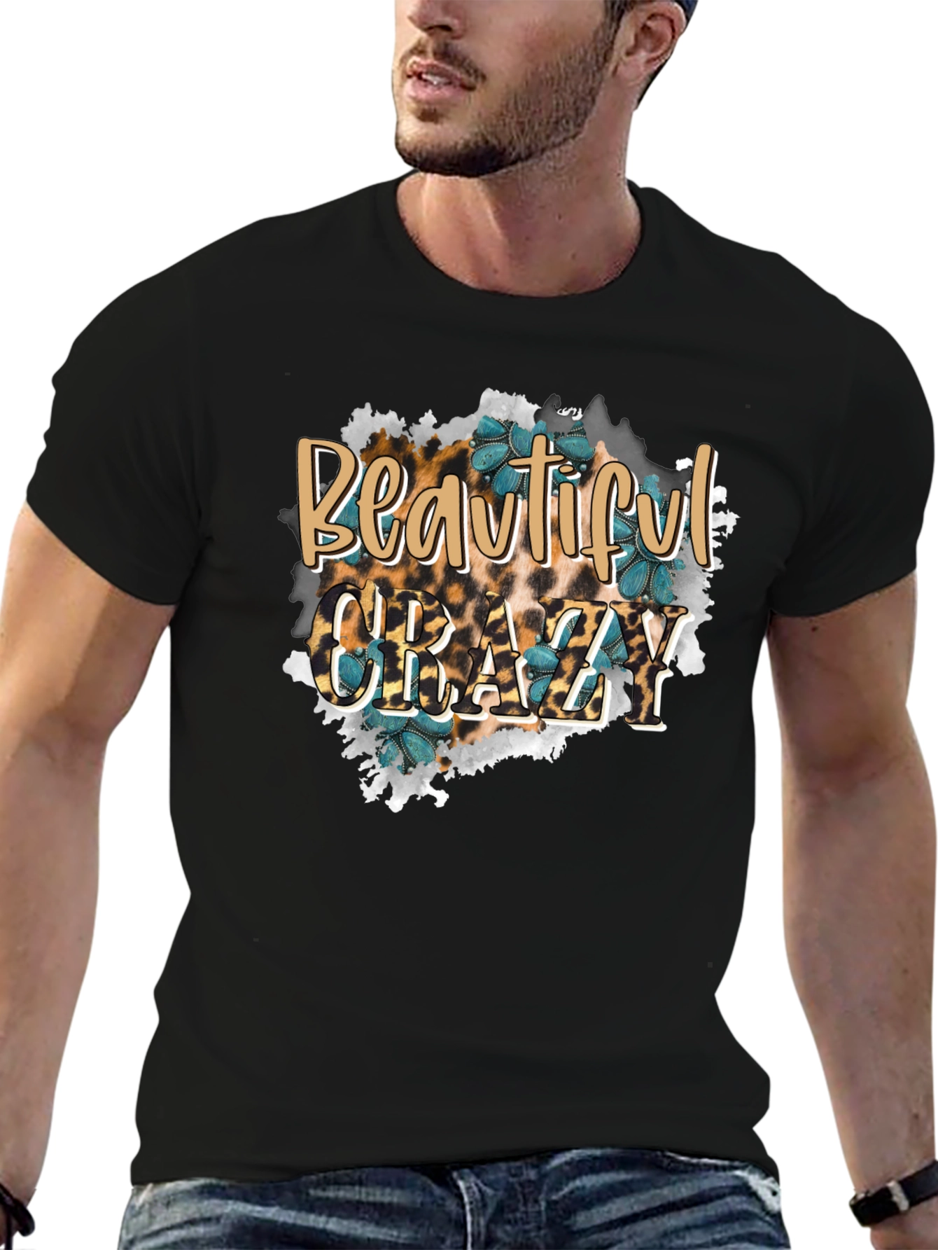 Beautiful Crazy Graphic T-Shirt