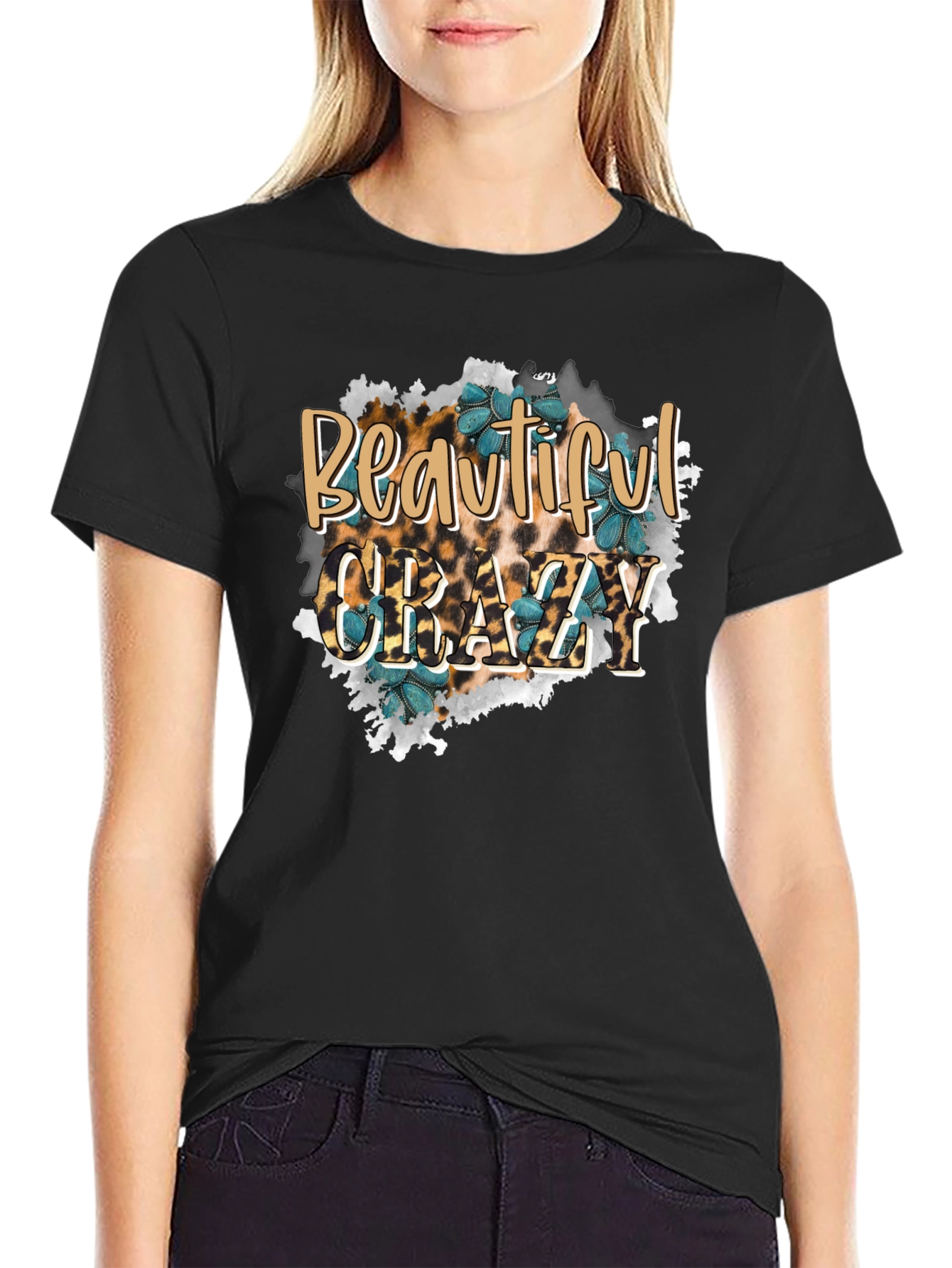 Beautiful Crazy Graphic T-Shirt