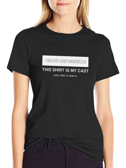 Humorous Depression Awareness T-Shirt