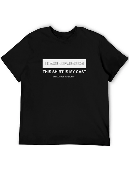 Humorous Depression Awareness T-Shirt