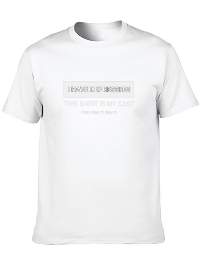 Humorous Depression Awareness T-Shirt
