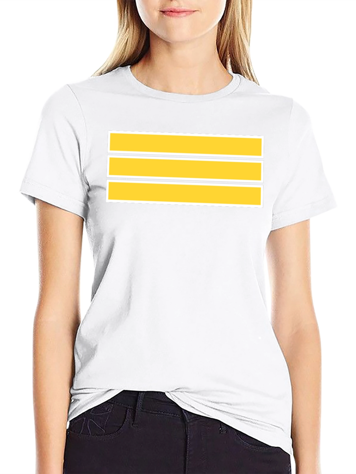 Striped Crew Neck T-Shirt
