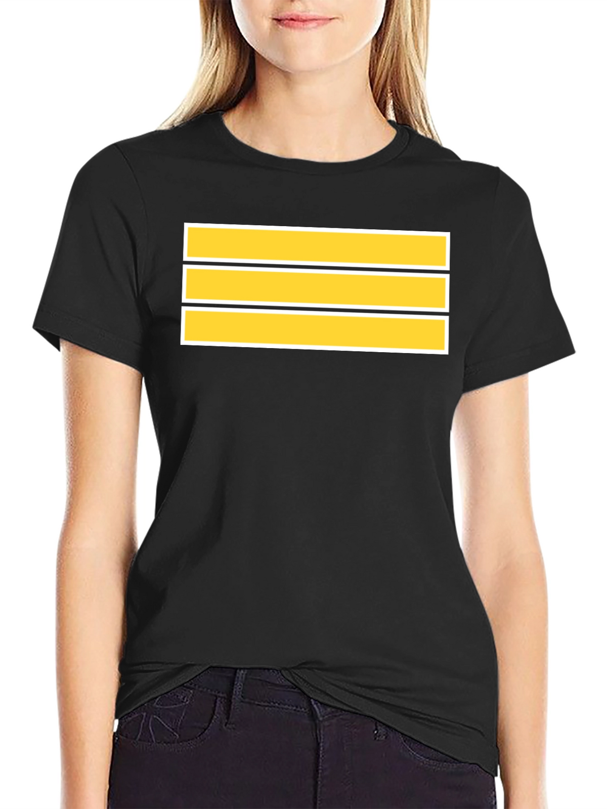 Striped Crew Neck T-Shirt