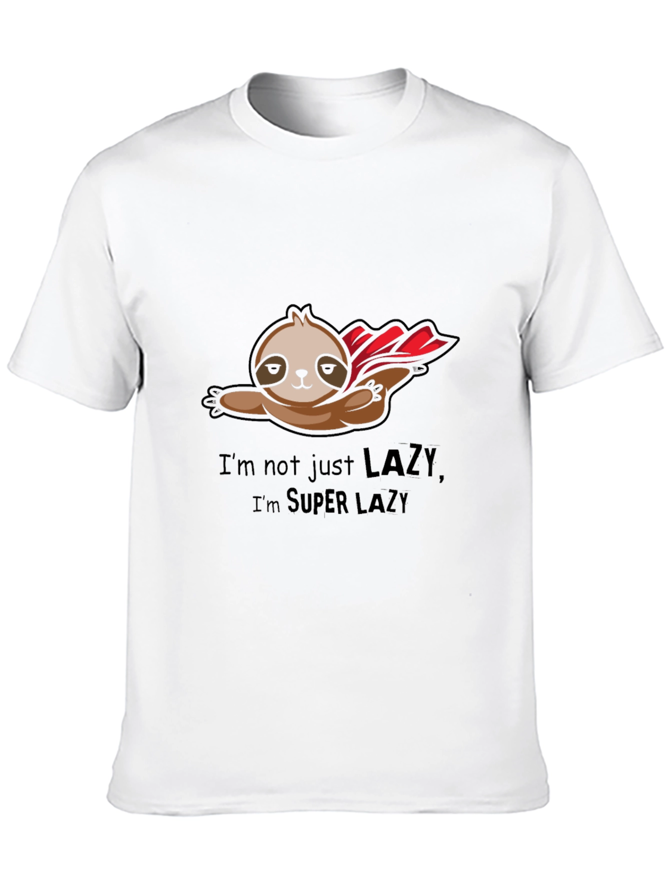 Super Lazy Sloth T-Shirt - Funny & Comfortable