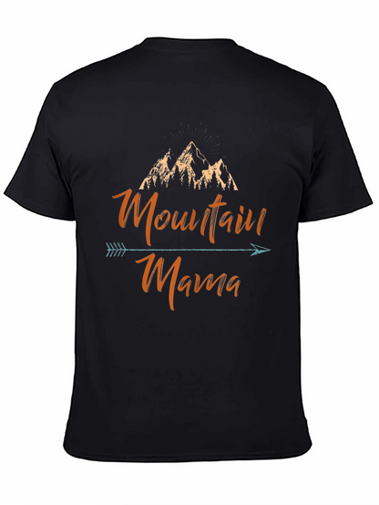 Mountain Mama Arrow Graphic Tee - Black