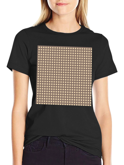 Checkered Patterned T-Shirt