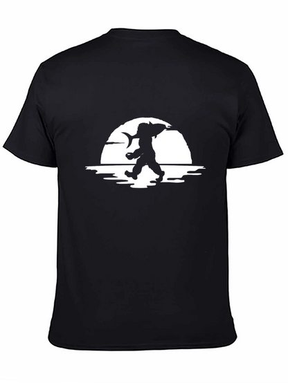 Fisherman Silhouette Graphic Tee
