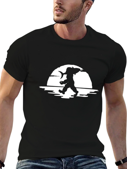 Fisherman Silhouette Graphic Tee