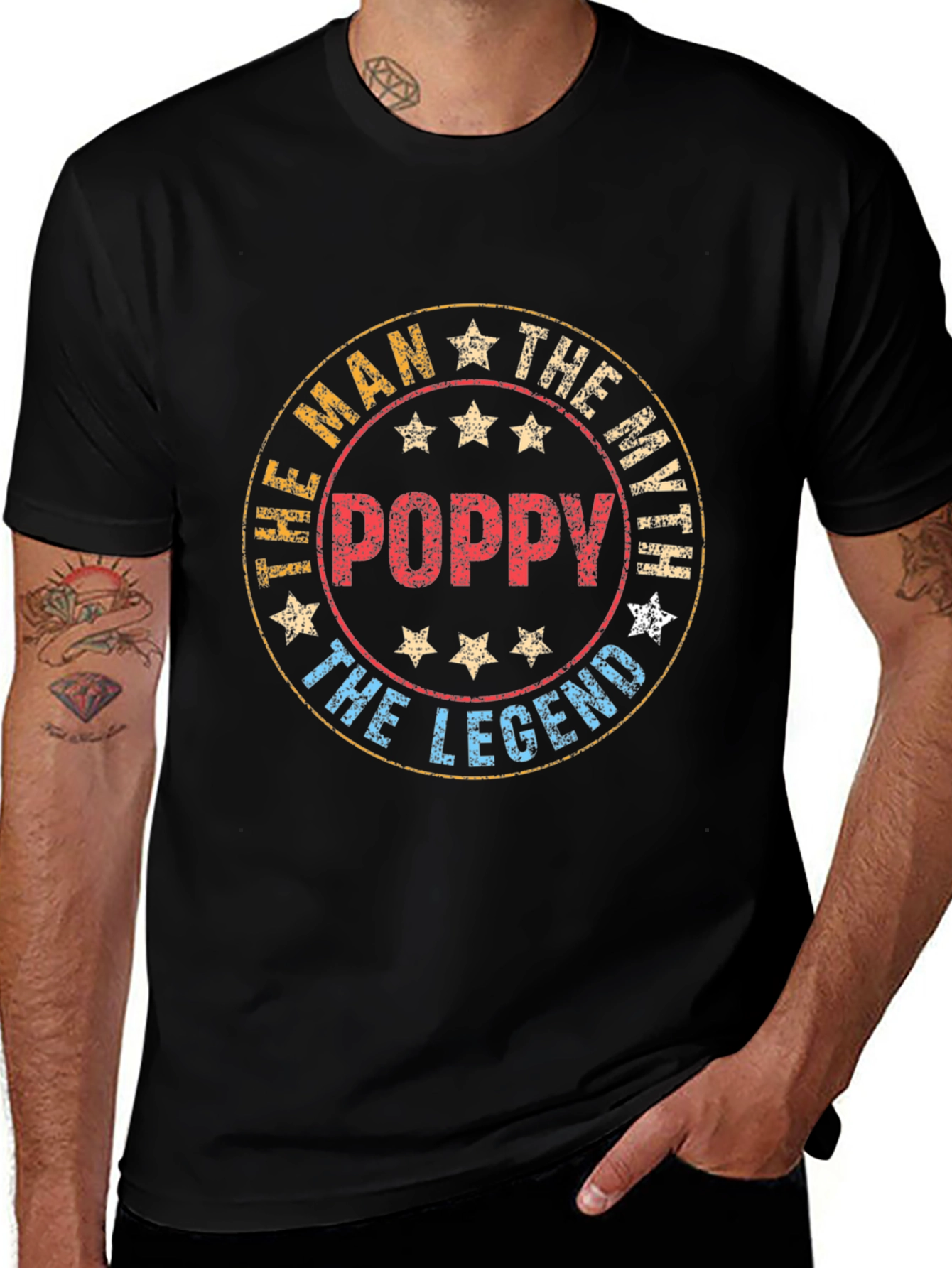 Poppy The Man The Myth The Legend T-Shirt