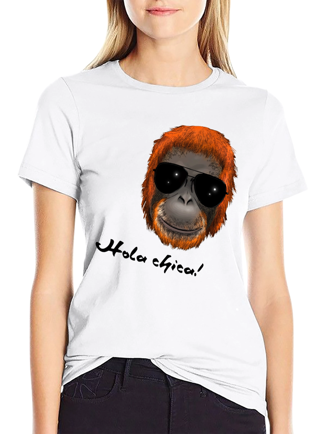 Cool Orangutan Sunglasses T-Shirt - Hola Chica!