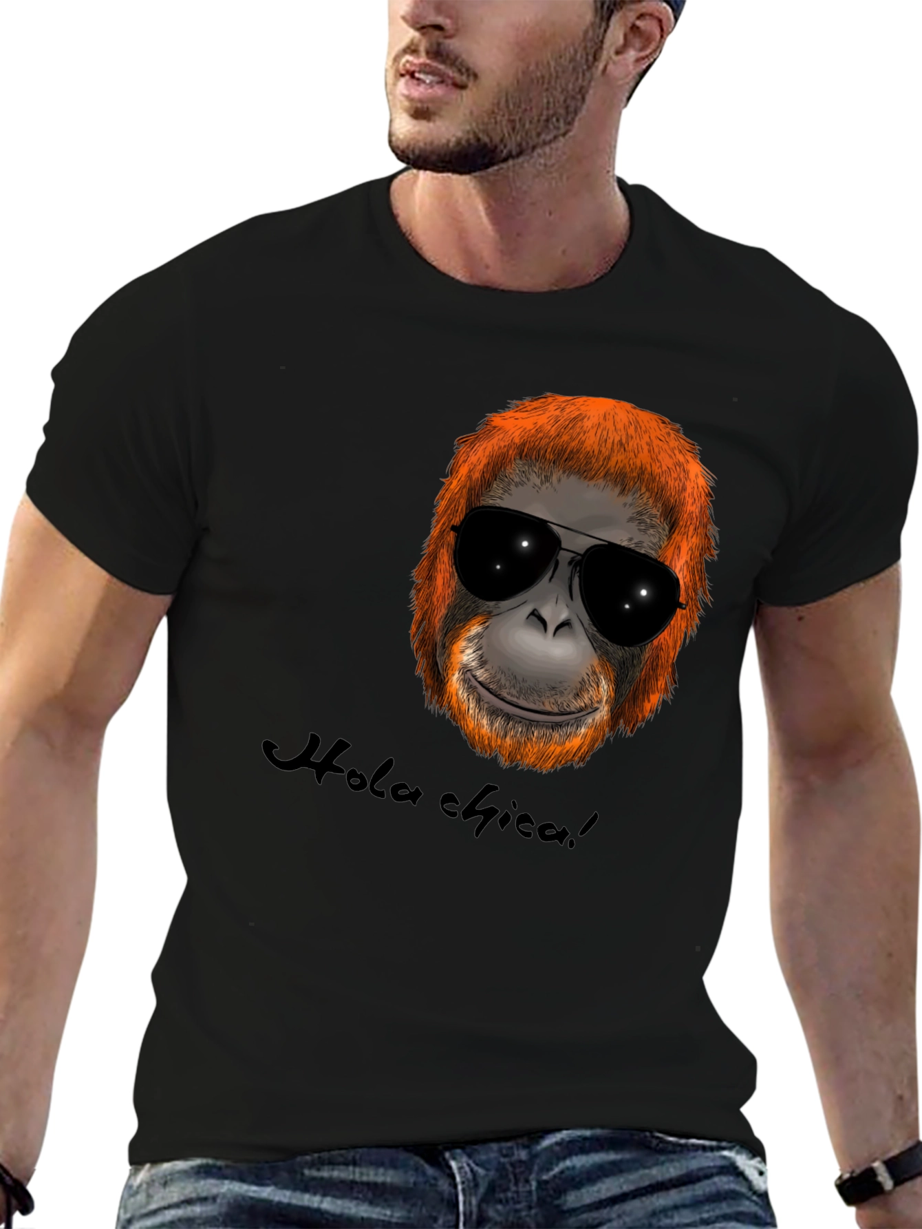 Cool Orangutan Sunglasses T-Shirt - Hola Chica!