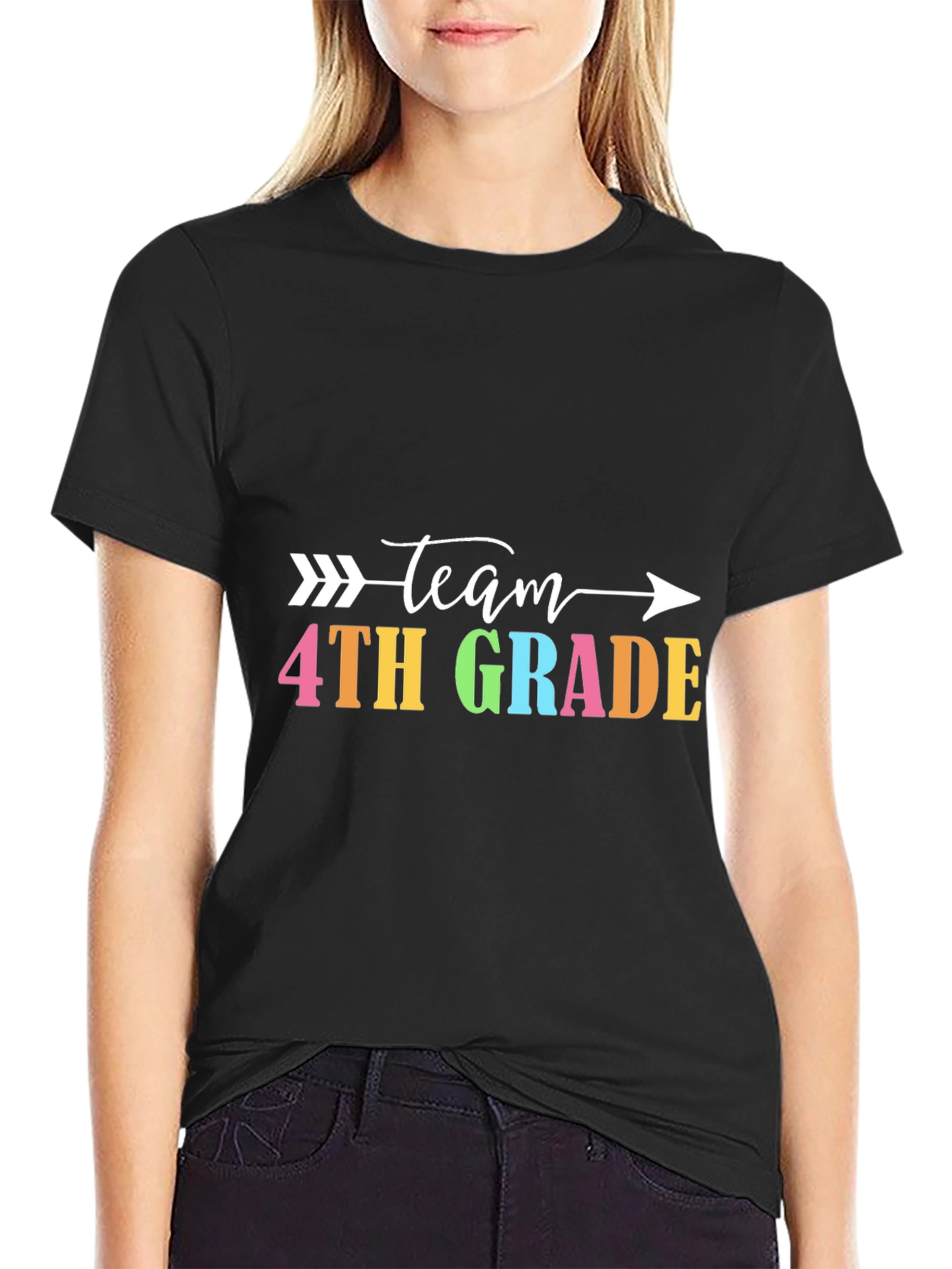 Team 4th Grade Teacher T-Shirt