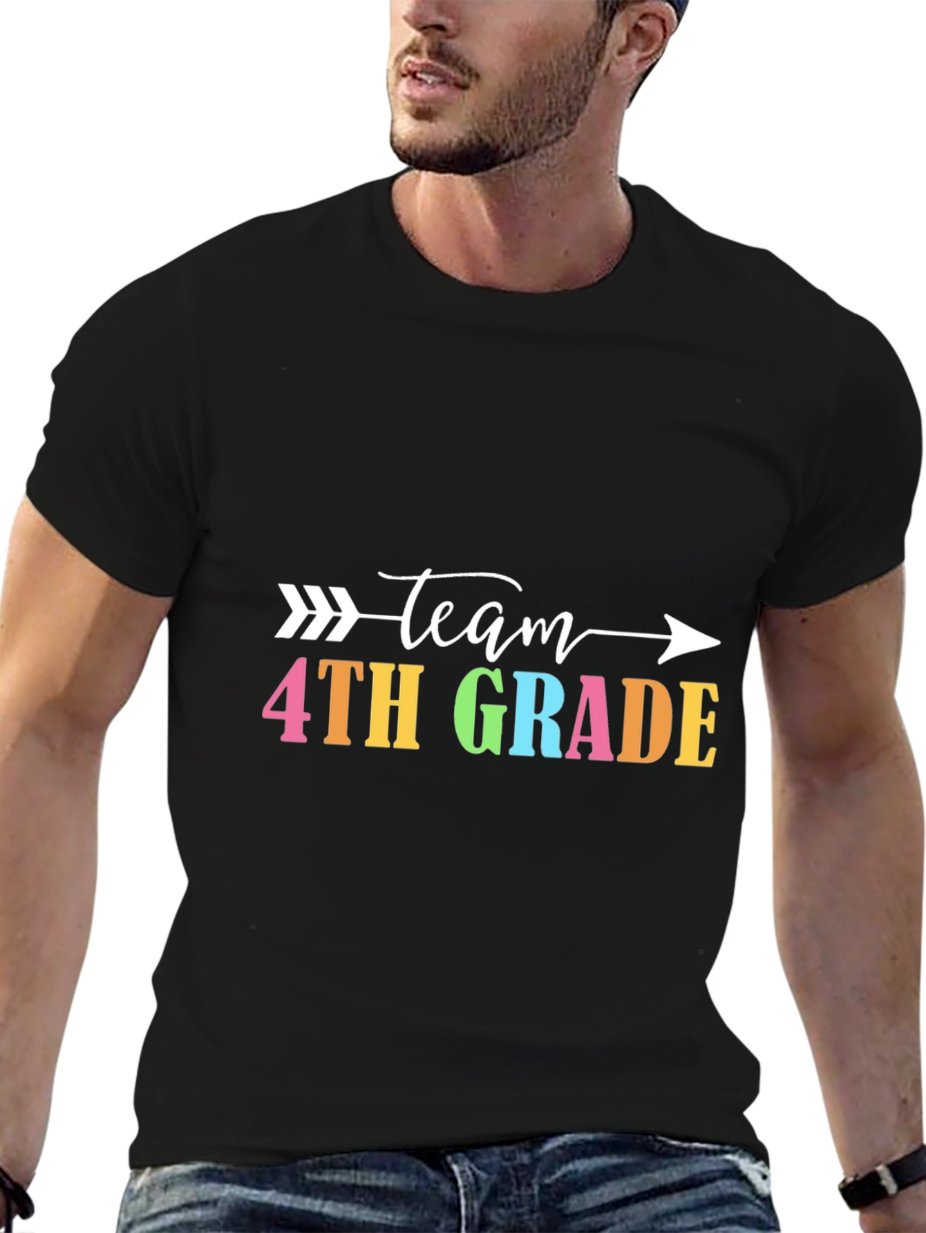 Team 4th Grade Teacher T-Shirt