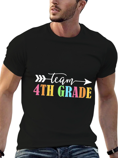 Team 4th Grade Teacher T-Shirt