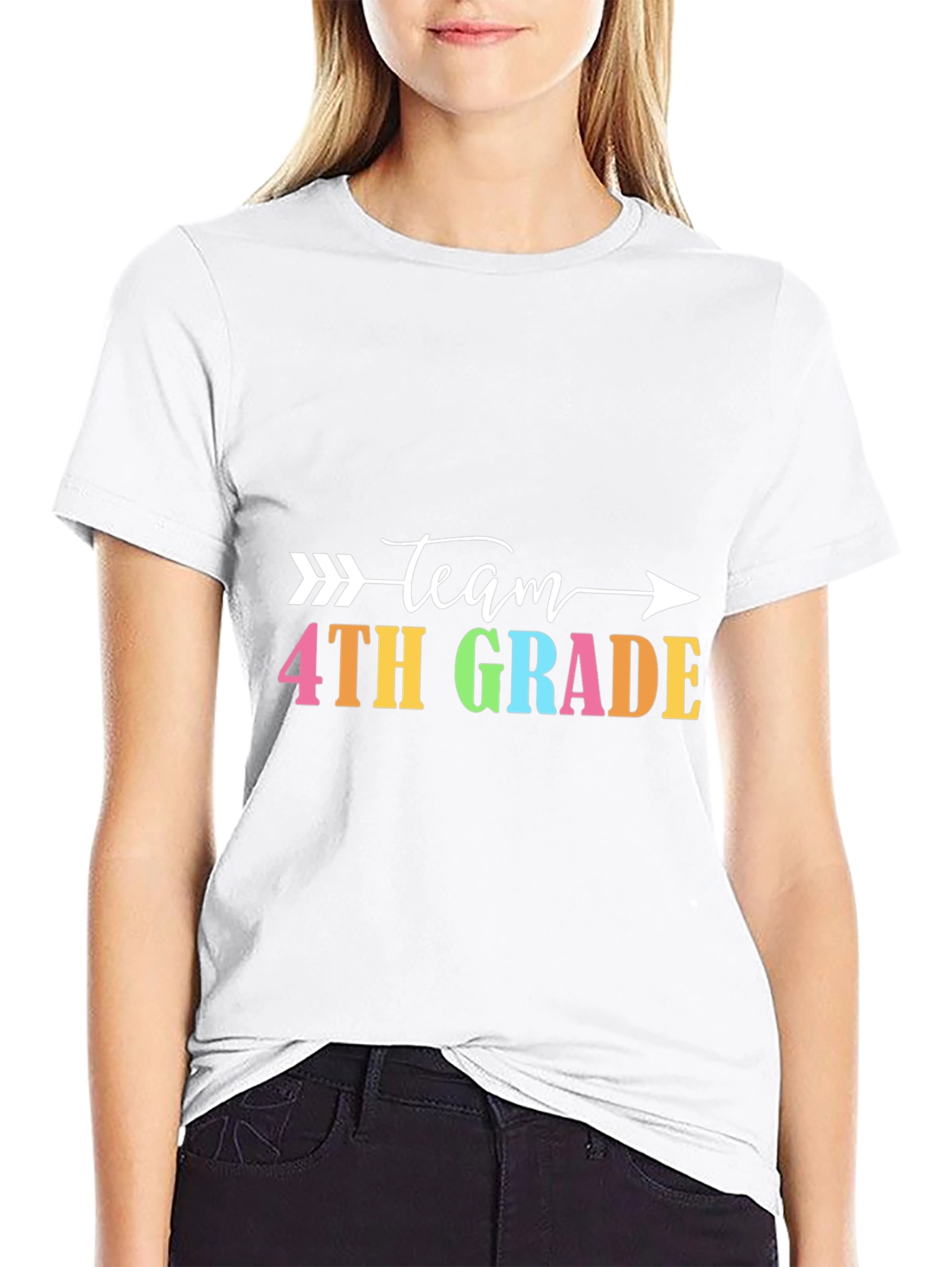 Team 4th Grade Teacher T-Shirt