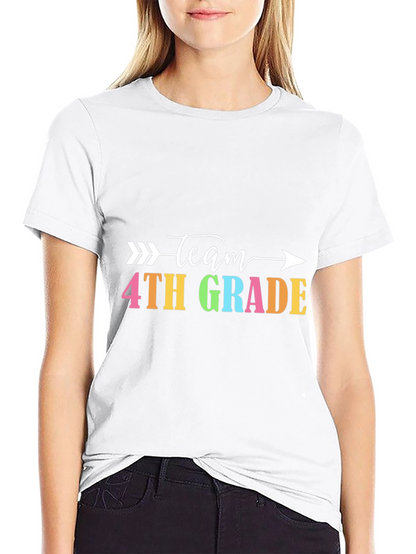 Team 4th Grade Teacher T-Shirt