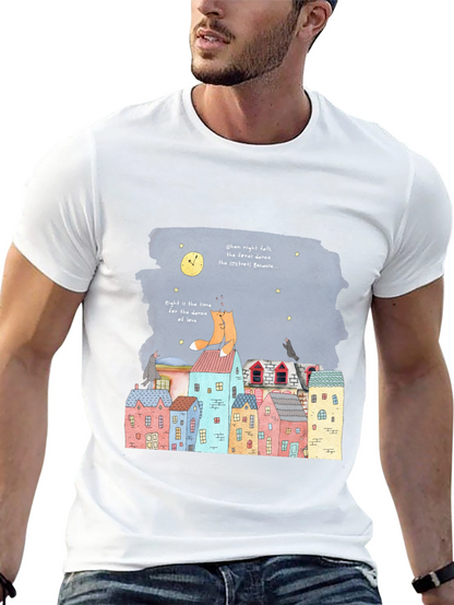 Fox Trot Graphic Tee - Midnight Dance