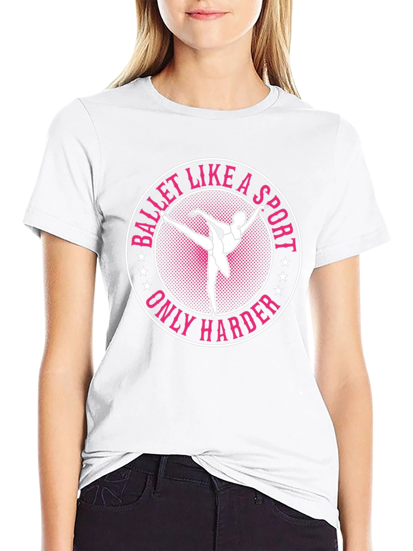 Ballet Like a Sport Only Harder Graphic Tee