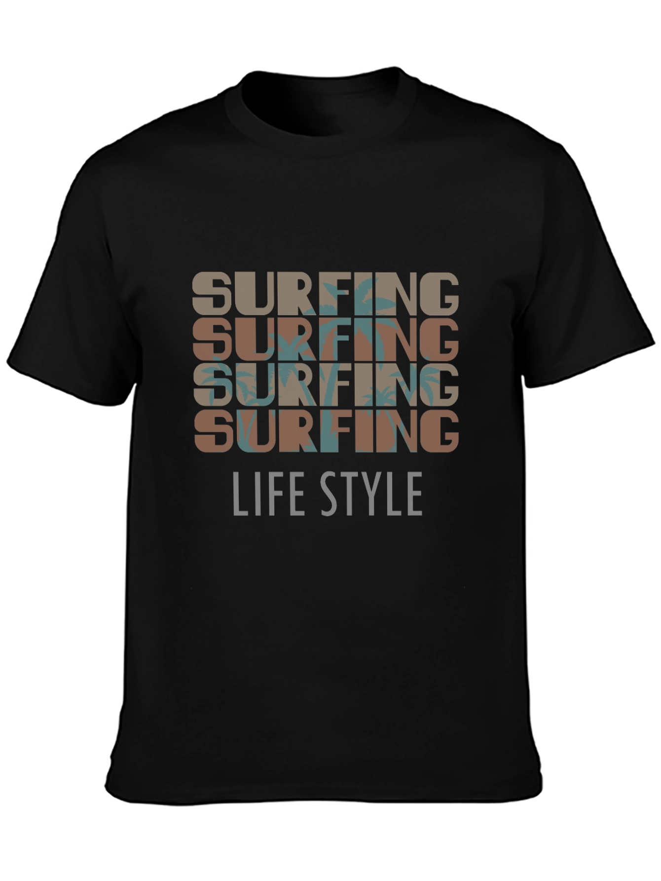 Surfing Lifestyle Graphic Tee - Cool Beach Style Shirt