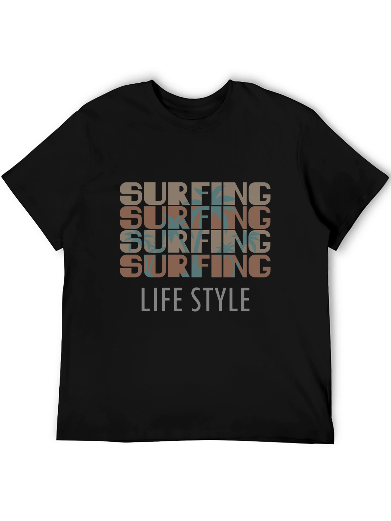 Surfing Lifestyle Graphic Tee - Cool Beach Style Shirt