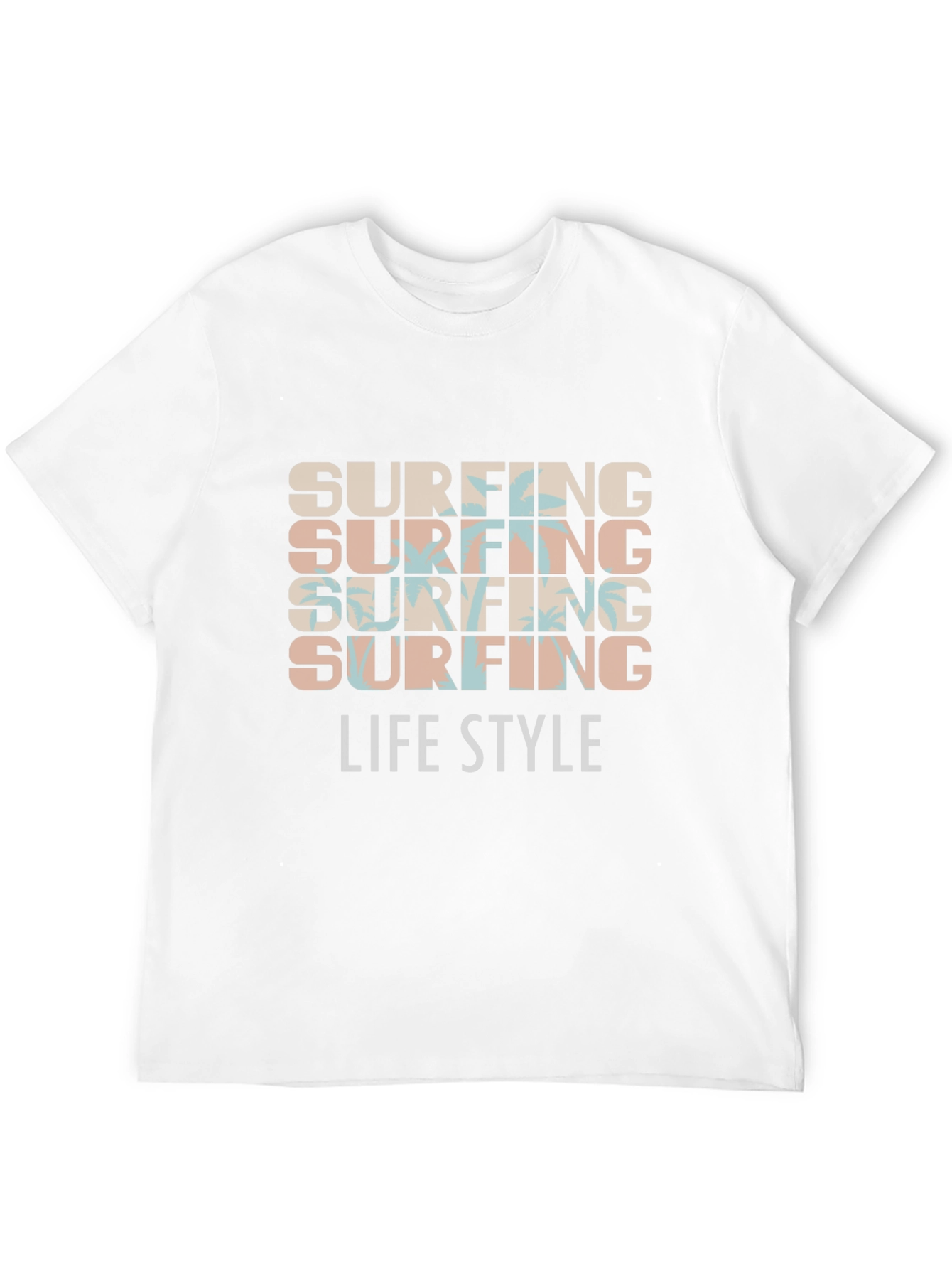 Surfing Lifestyle Graphic Tee - Cool Beach Style Shirt