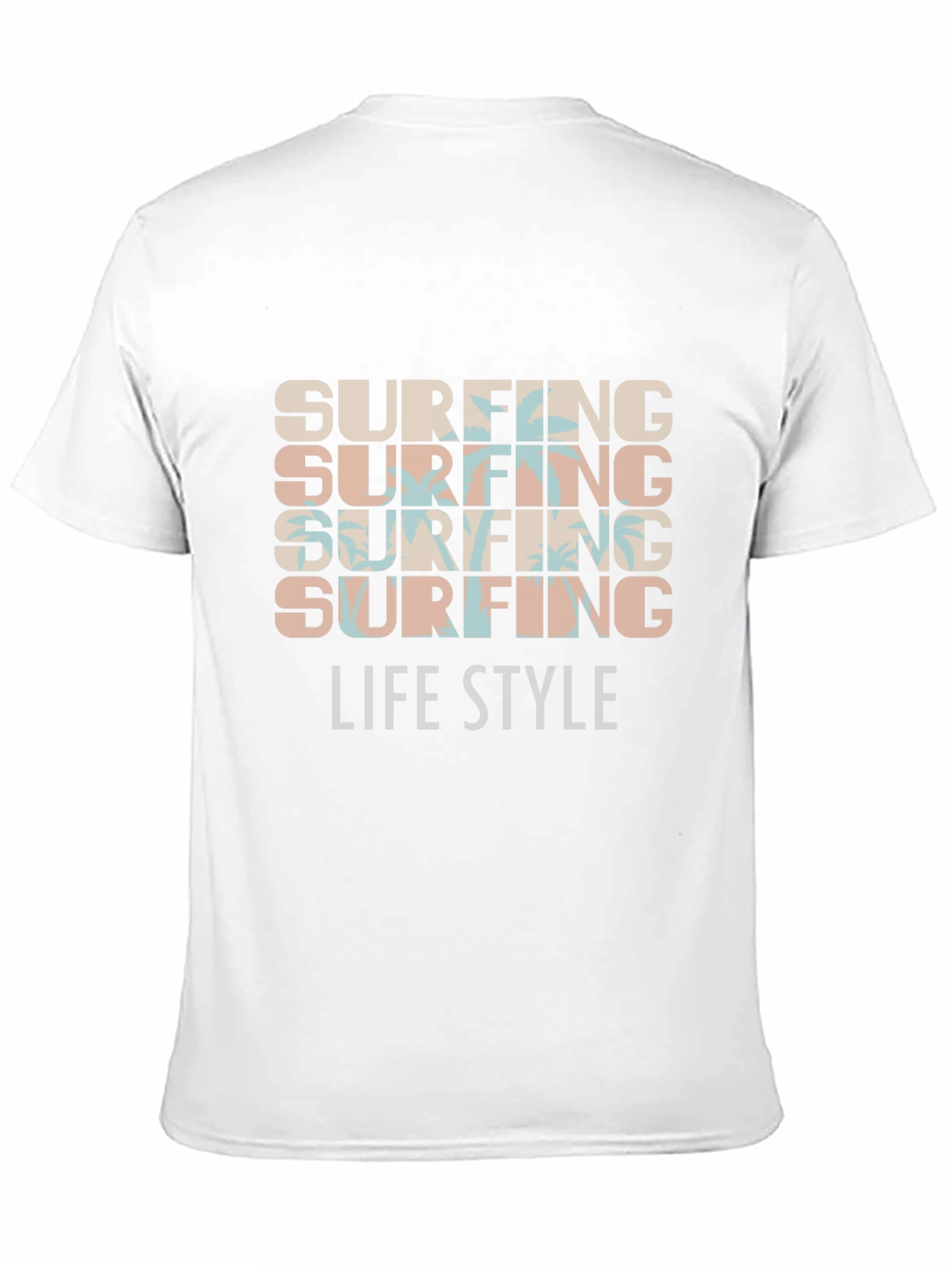 Surfing Lifestyle Graphic Tee - Cool Beach Style Shirt