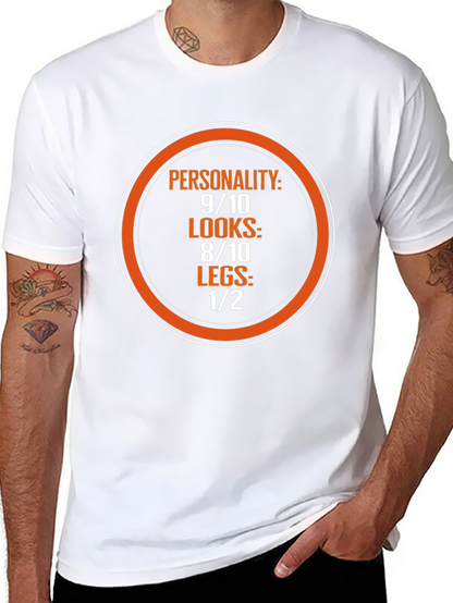 Funny Personality Rating Graphic Tee