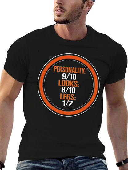 Funny Personality Rating Graphic Tee