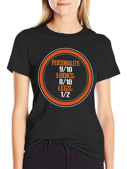Funny Personality Rating Graphic Tee