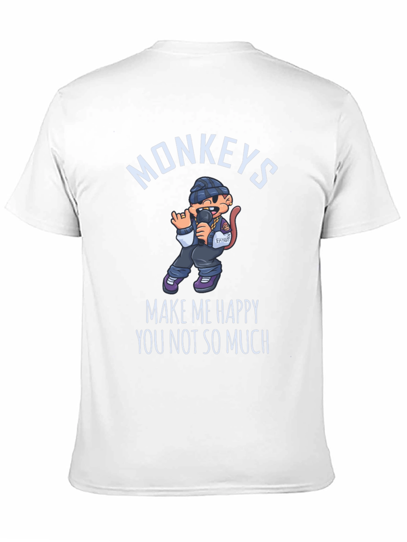 Monkeys Make Me Happy T-Shirt
