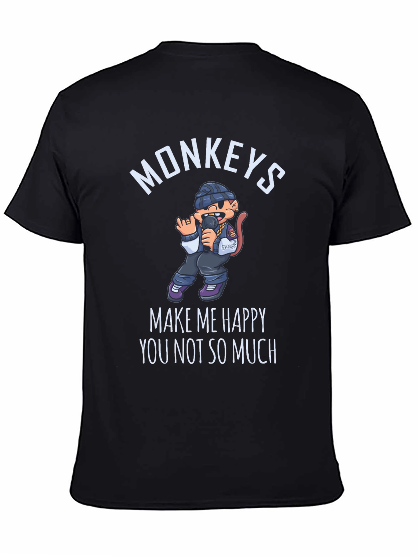 Monkeys Make Me Happy T-Shirt