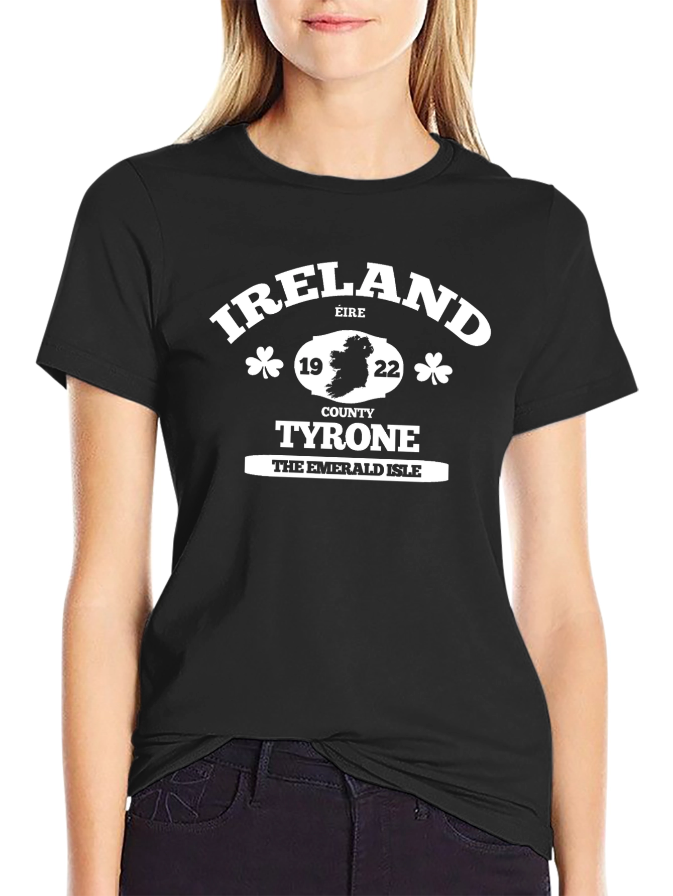 Ireland Tyrone T-Shirt - Emerald Isle Design