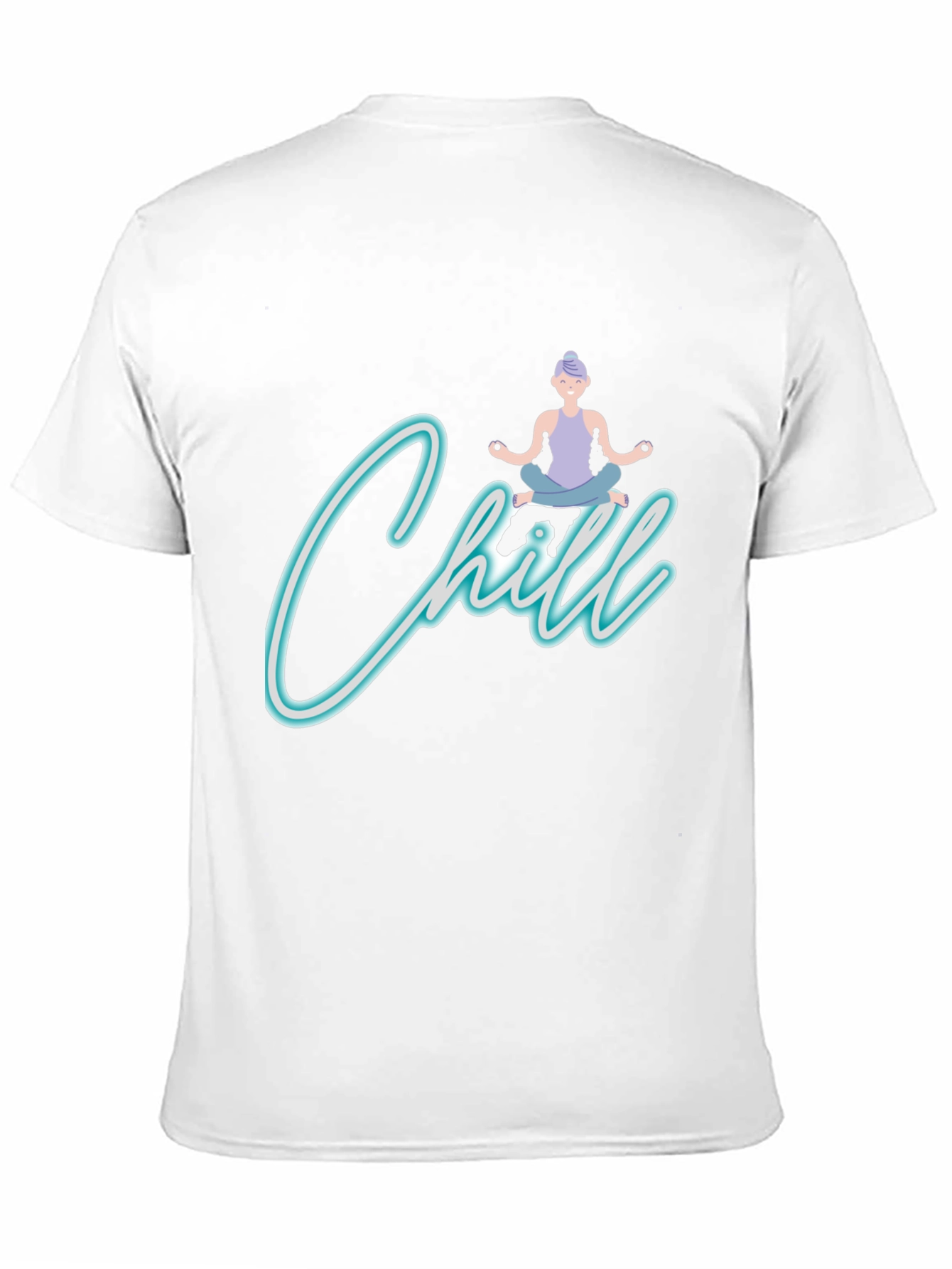 Chill Yoga Black T-Shirt