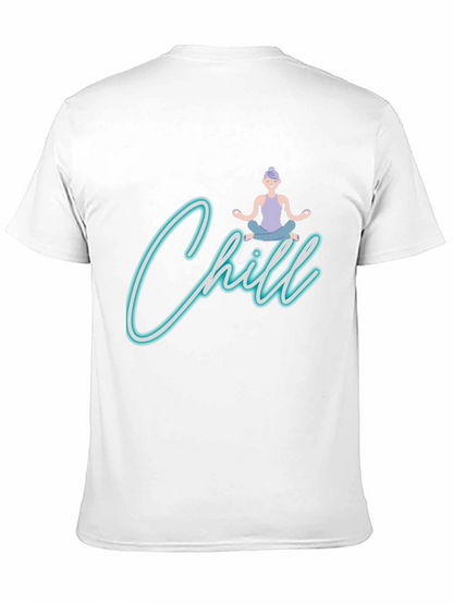 Chill Yoga Black T-Shirt