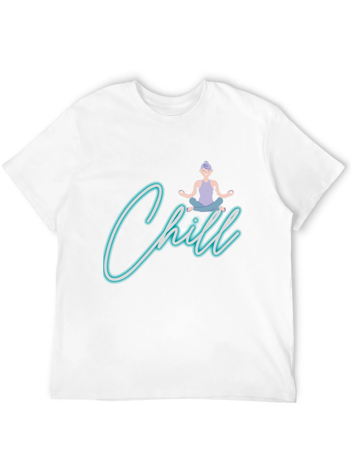 Chill Yoga Black T-Shirt