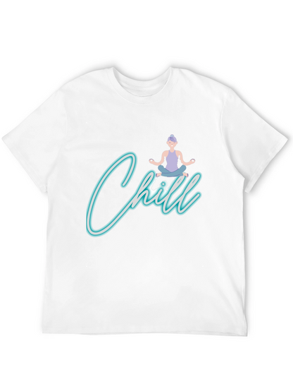 Chill Yoga Black T-Shirt