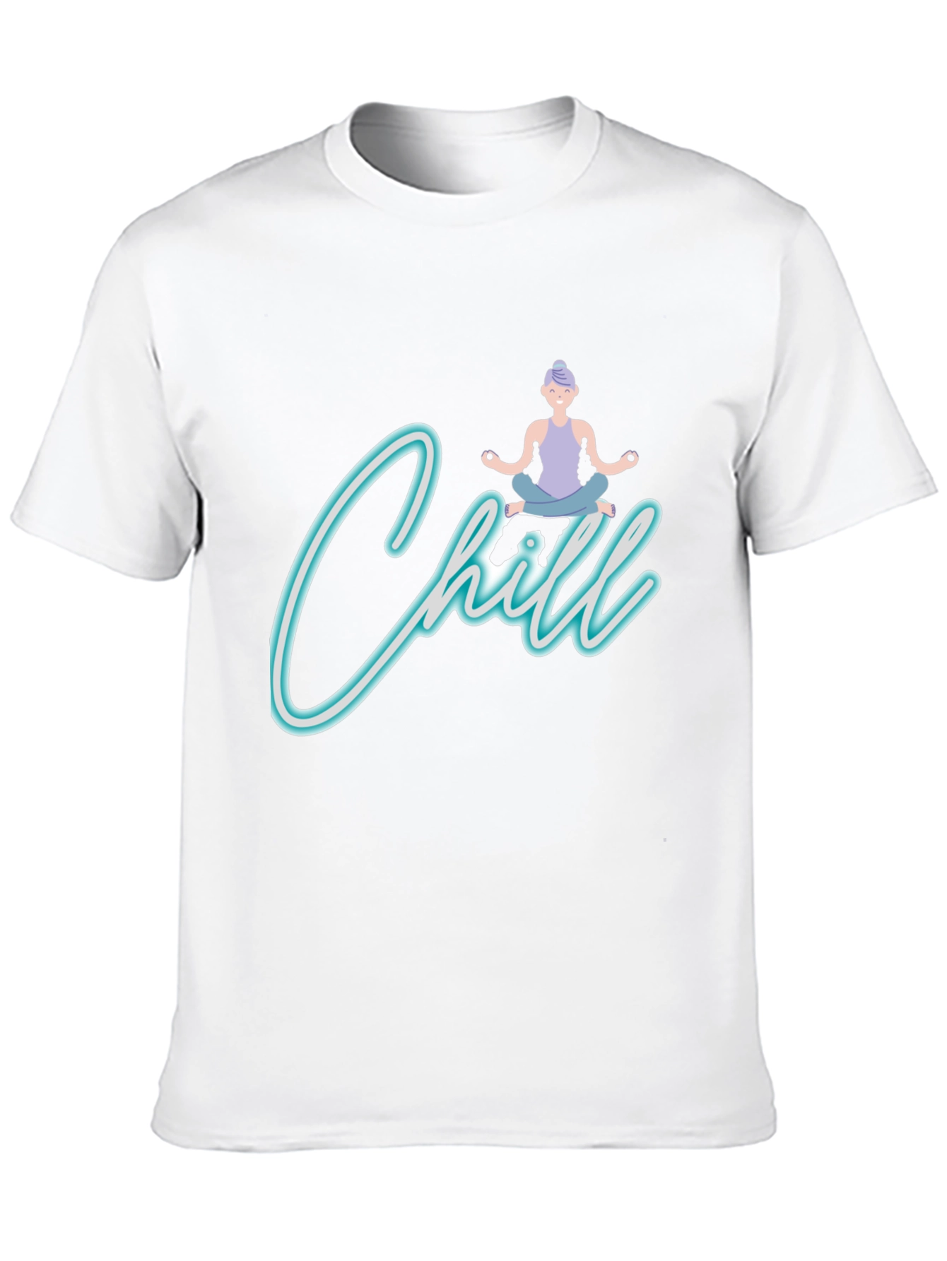 Chill Yoga Black T-Shirt