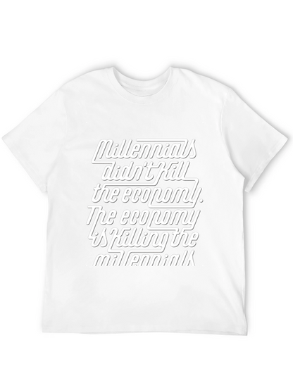 Millennials Economy T-Shirt Black