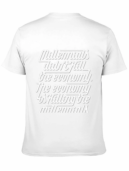 Millennials Economy T-Shirt Black