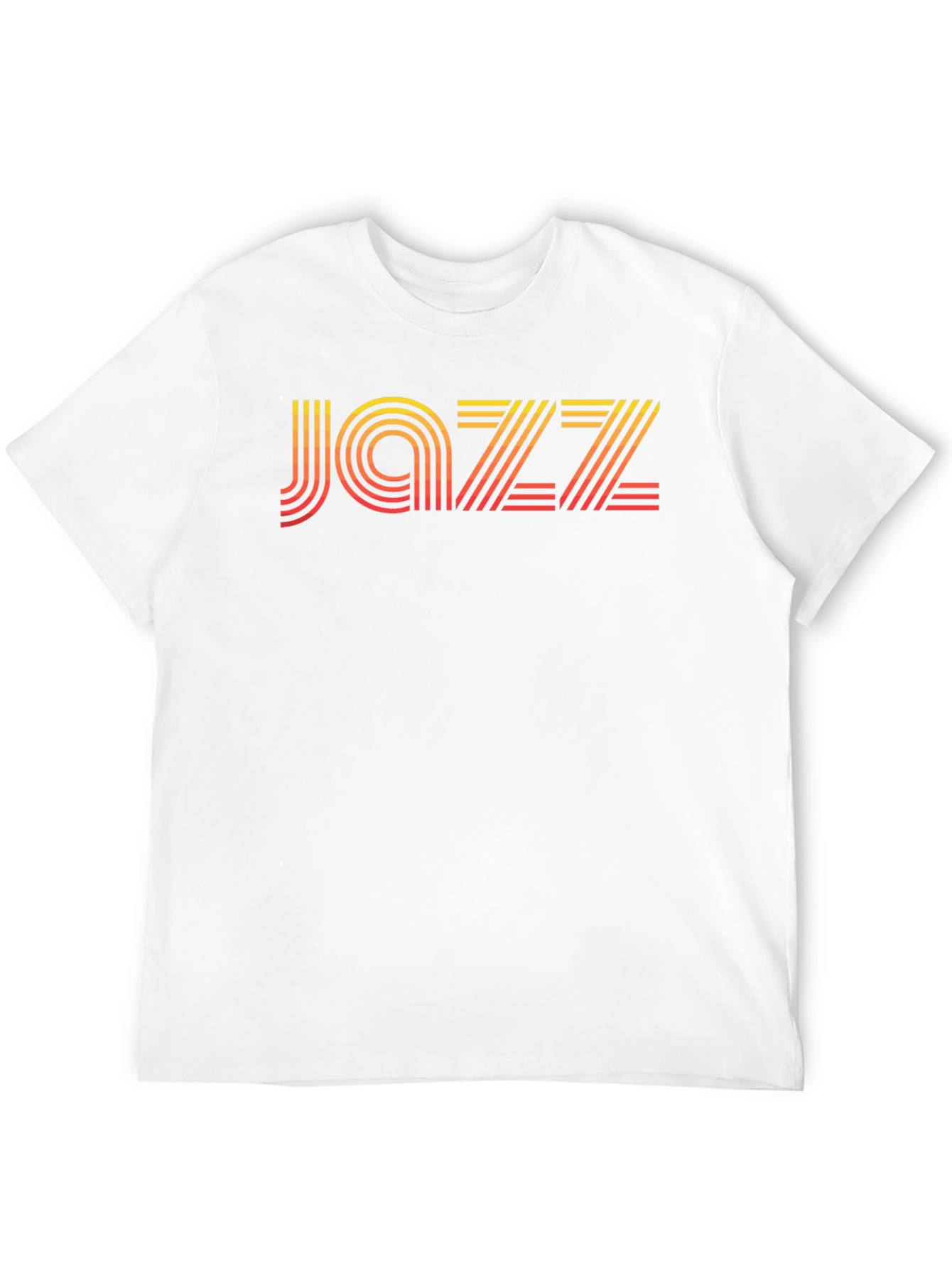Retro Jazz Graphic T-Shirt - Black