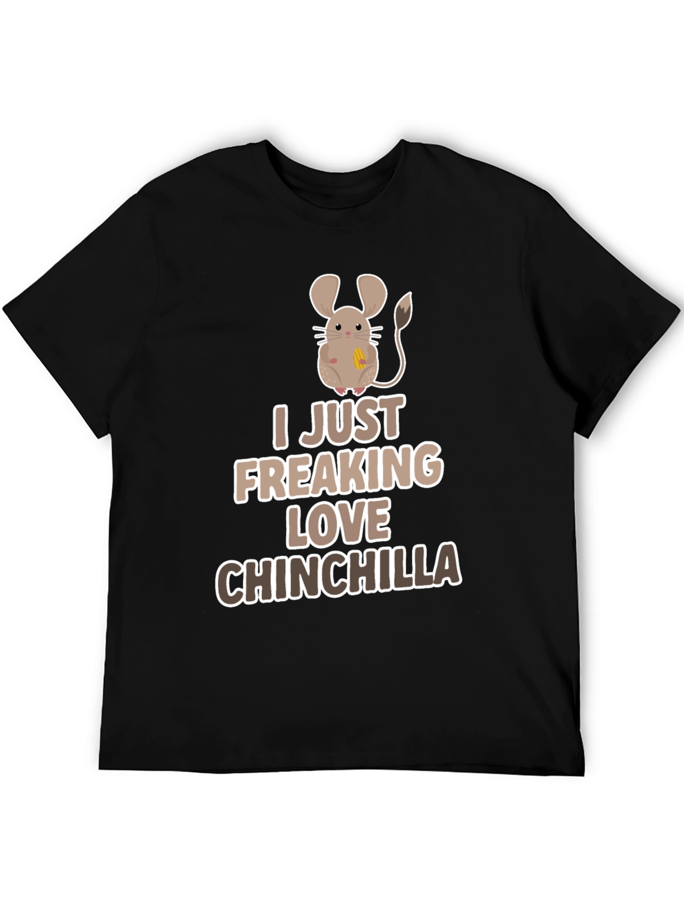 I Love Chinchilla Graphic T-Shirt