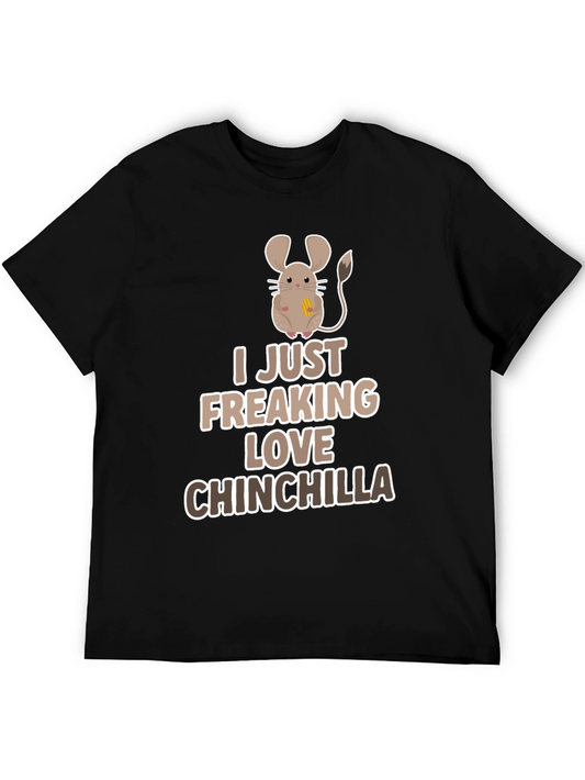 I Love Chinchilla Graphic T-Shirt