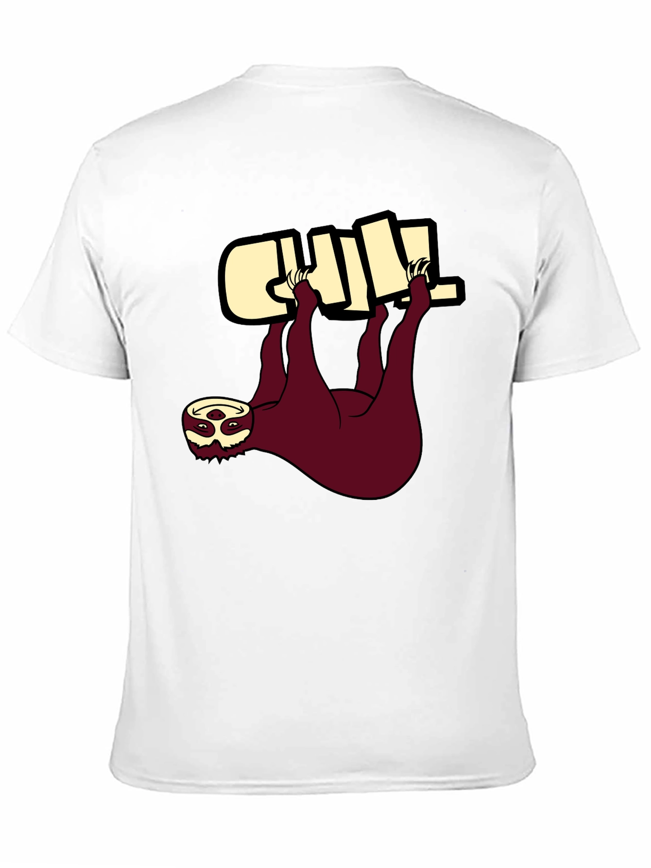 Chill Sloth Graphic Tee - Relaxed Fit