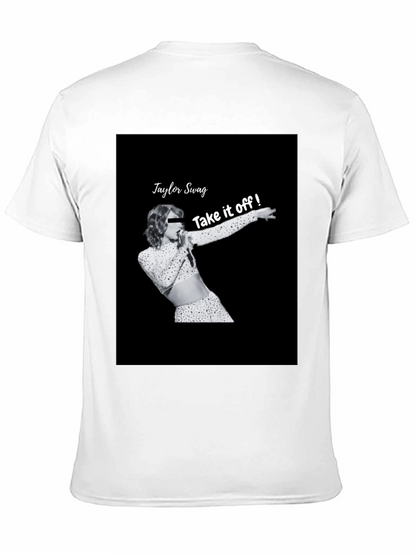Taylor Swag Take it off Black T-Shirt